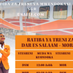 Ratiba za Treni ya Mwendokasi