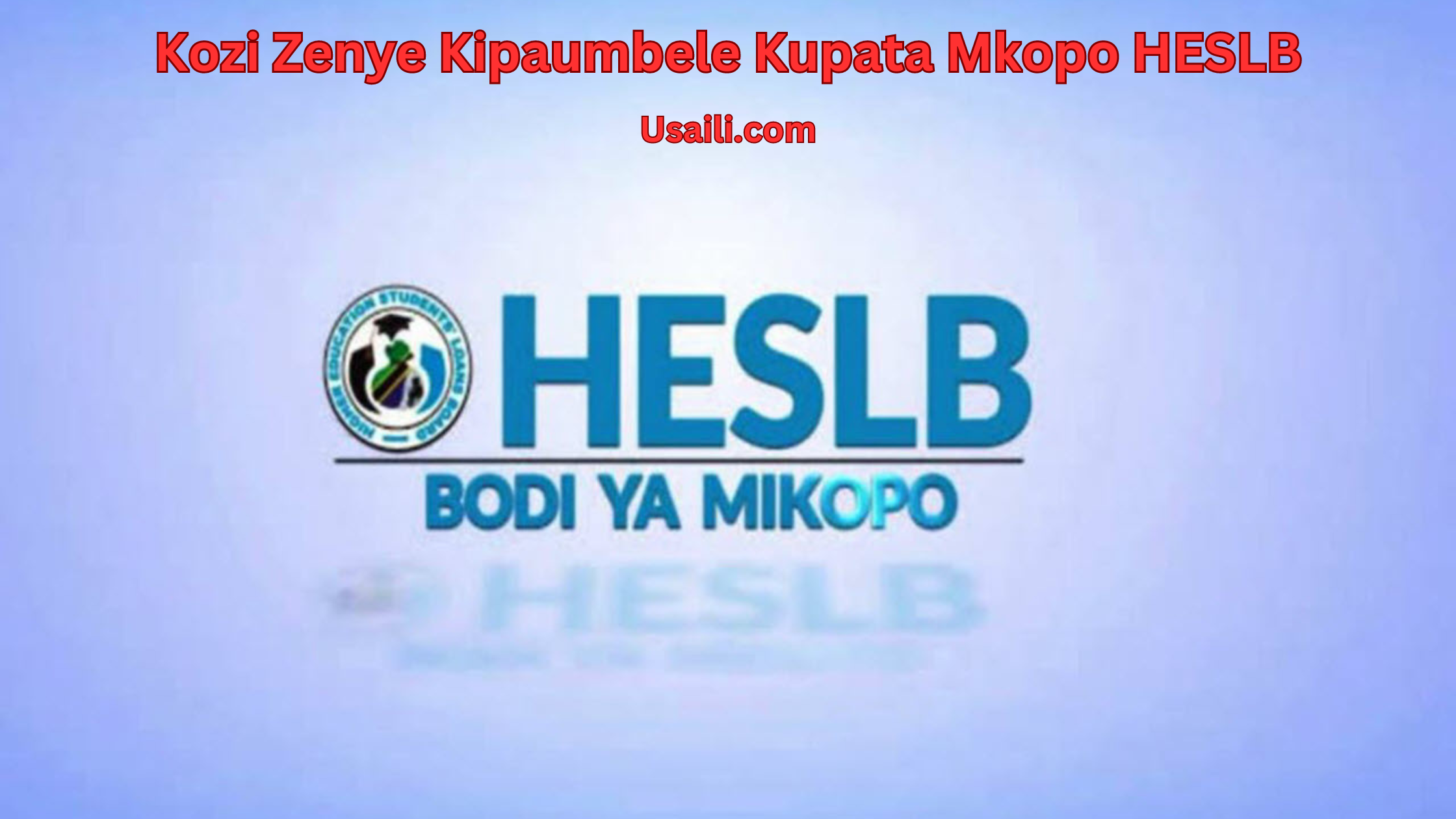 Mkopo HESLB