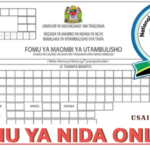 NIDA Online Application Form