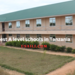 A level schools in Tanzania