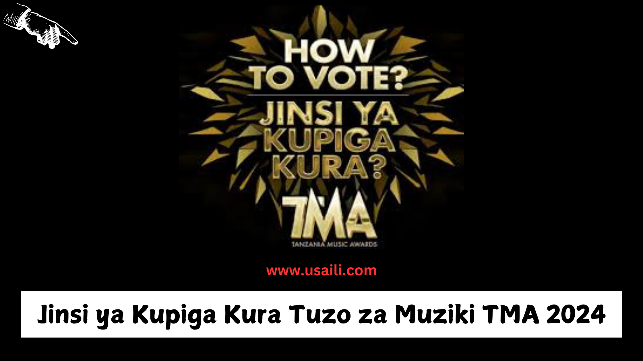 Jinsi ya Kupiga Kura Tuzo za Muziki TMA