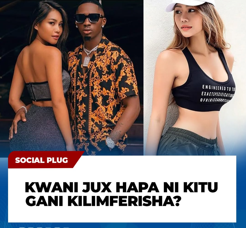 Kwani Jux hapa ni kitu gani kilimferisha