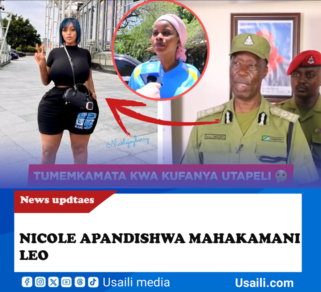 Nicole apandishwa mahakamani