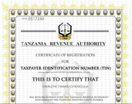 Jinsi ya Kupata TIN Number