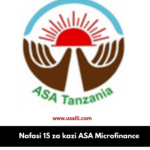 Nafasi za kazi ASA Microfinance