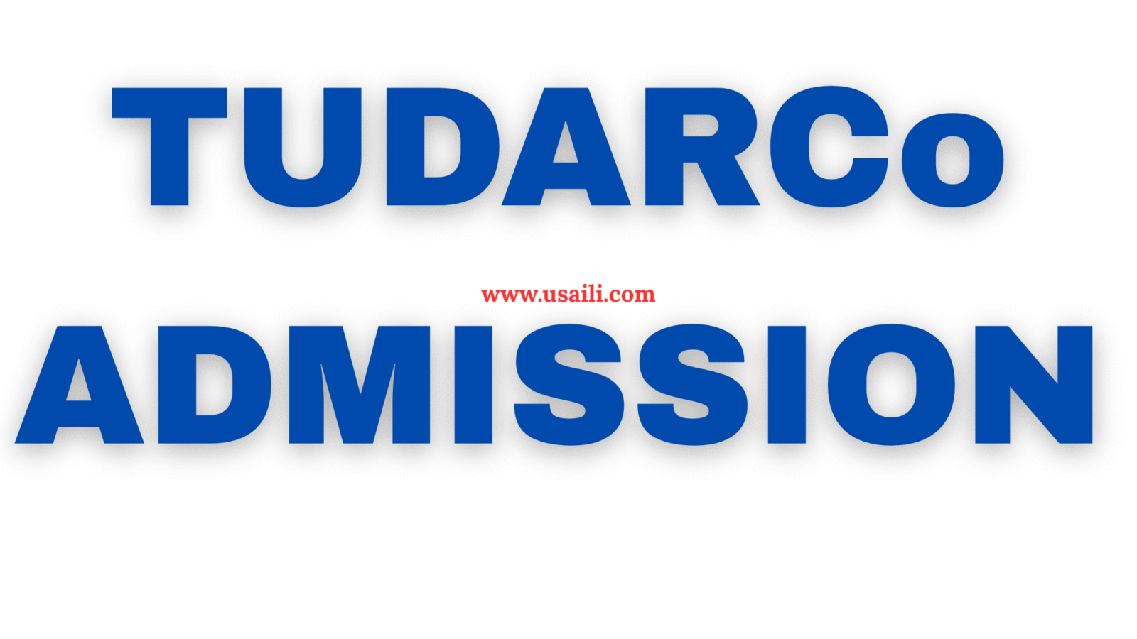 TUDARCo Online Application 2025-2026